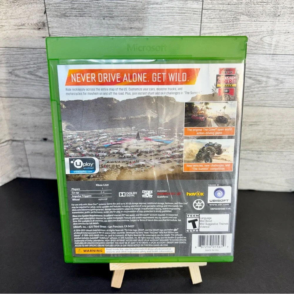 The Crew Wild Run Edition Xbox One Video Game TESTED‎